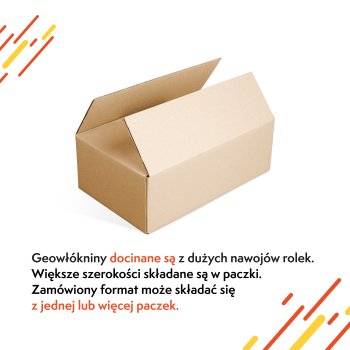 Geowłóknina PP DROGOWA Polipropylen Homologowany 16kN/16kN 200g./m2 1 x80 m  80  m2